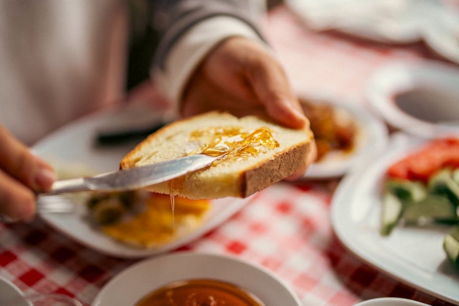 Saftig honning- og maisbrød