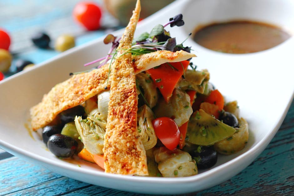 Sommerlig sardinsalat med artisjokk