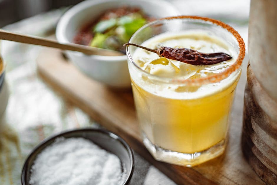 Krydret Margarita med Chili og Lime