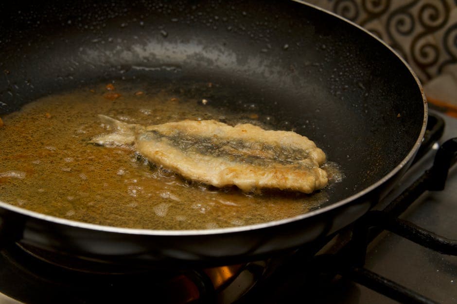 Panestekt tilapia med smør