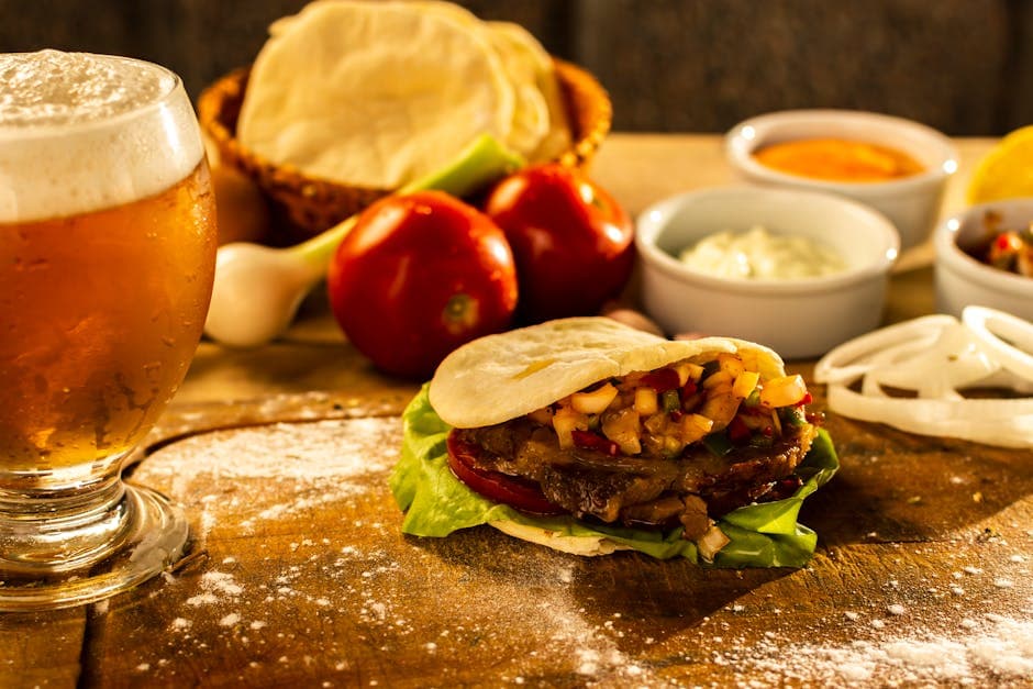 Langtidsbraisert carnitas med paprika og tomat