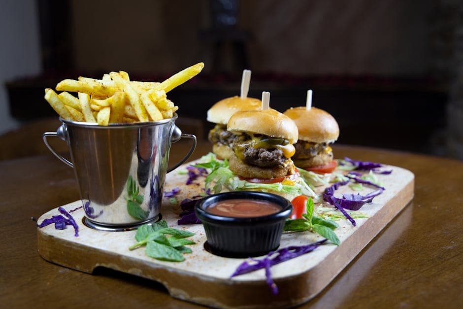 Kobe-biff-sliders med ost