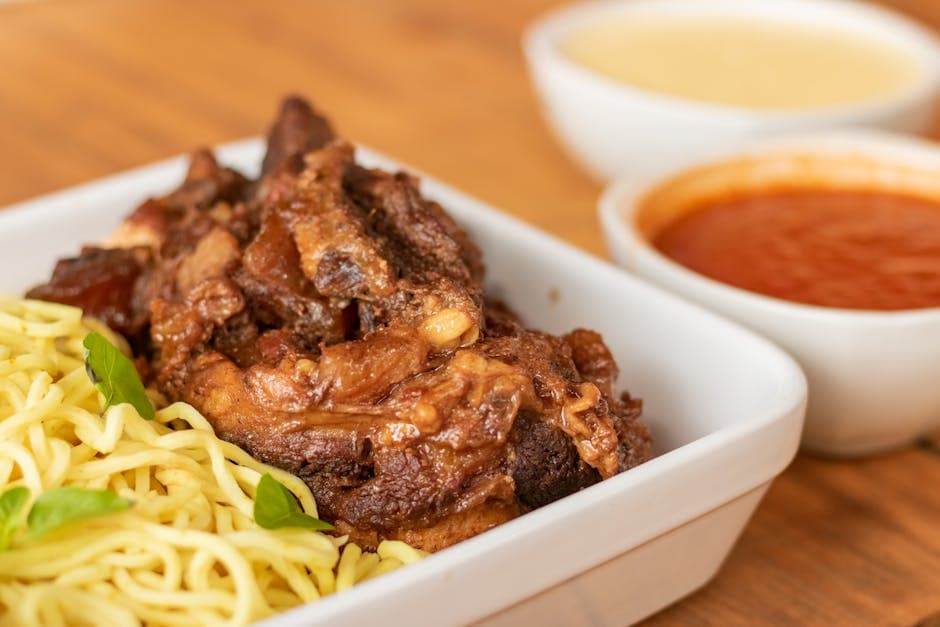 Saktekokt italiensk biff med pepperoncini