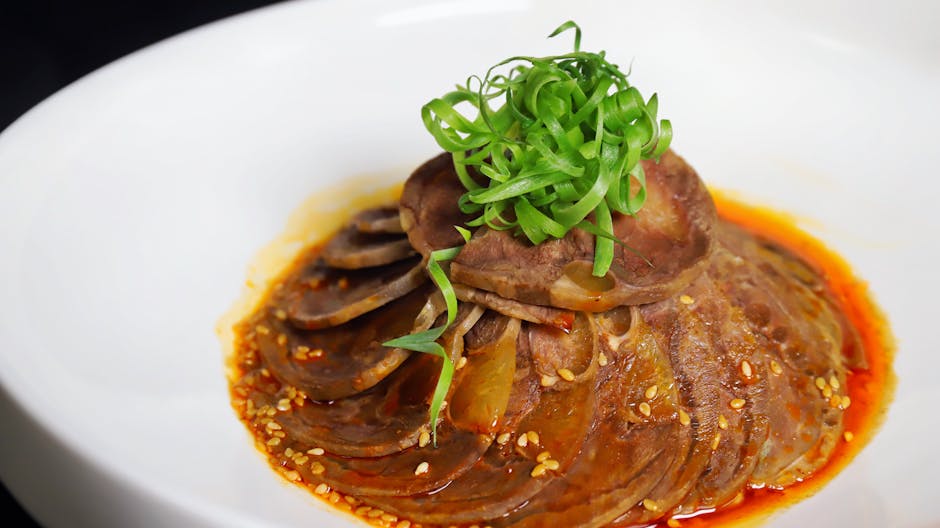 Chilibraisert oksebryst med stjerneanis og fennikel