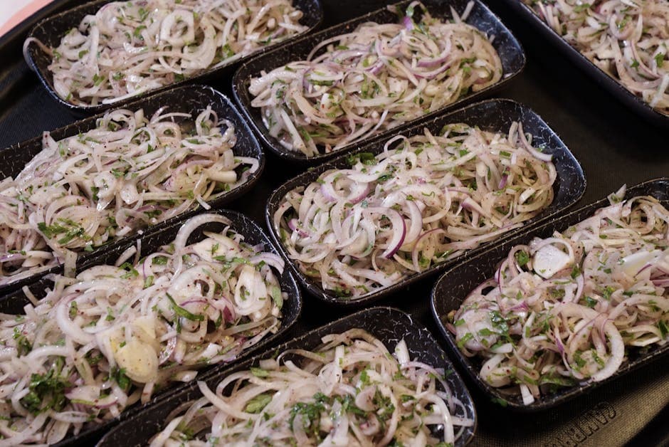 Boudin Blanc-terrine med rødløkskompott