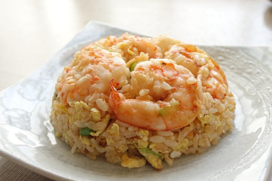 Egg Foo Yung med reker og sopp