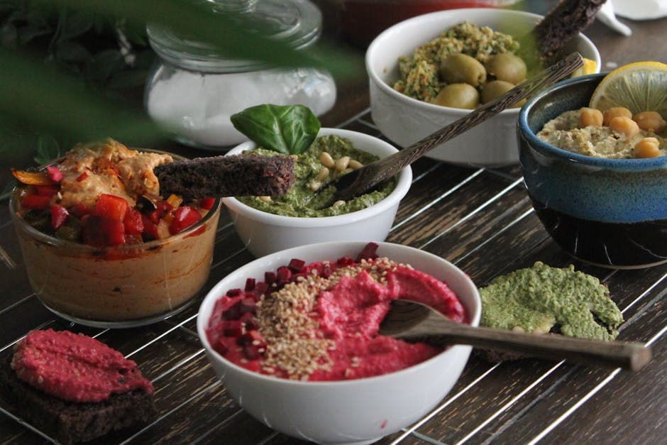 Urtepuré med oliven og sitron