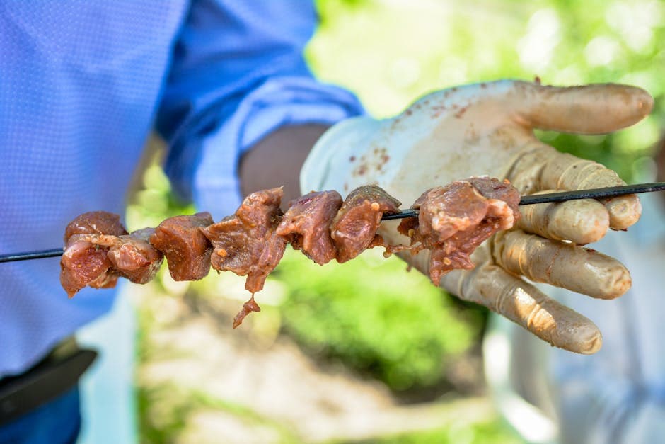 Langtidsbakt geit i chilimarinade