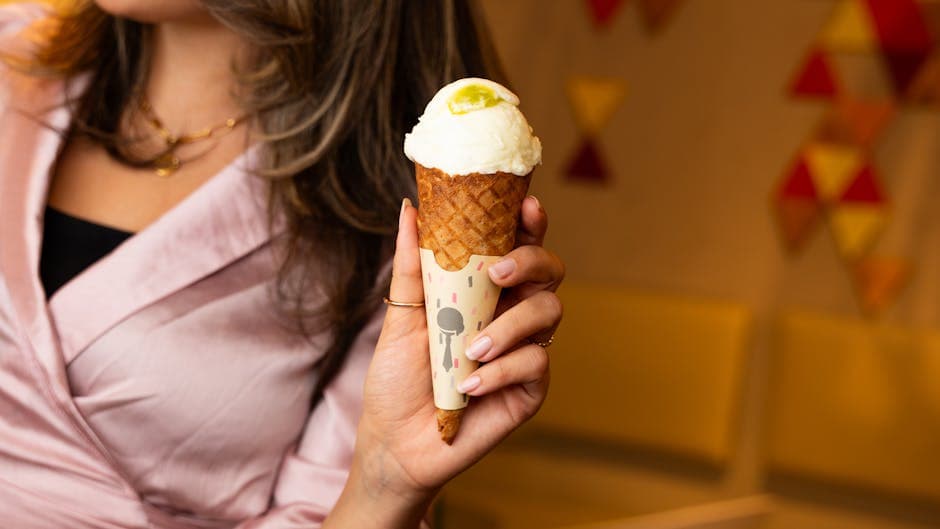 Kremet ingefæris med sitron