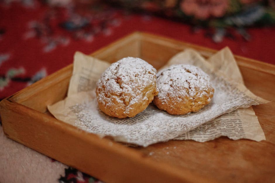 Sprø anisrosetter med melis