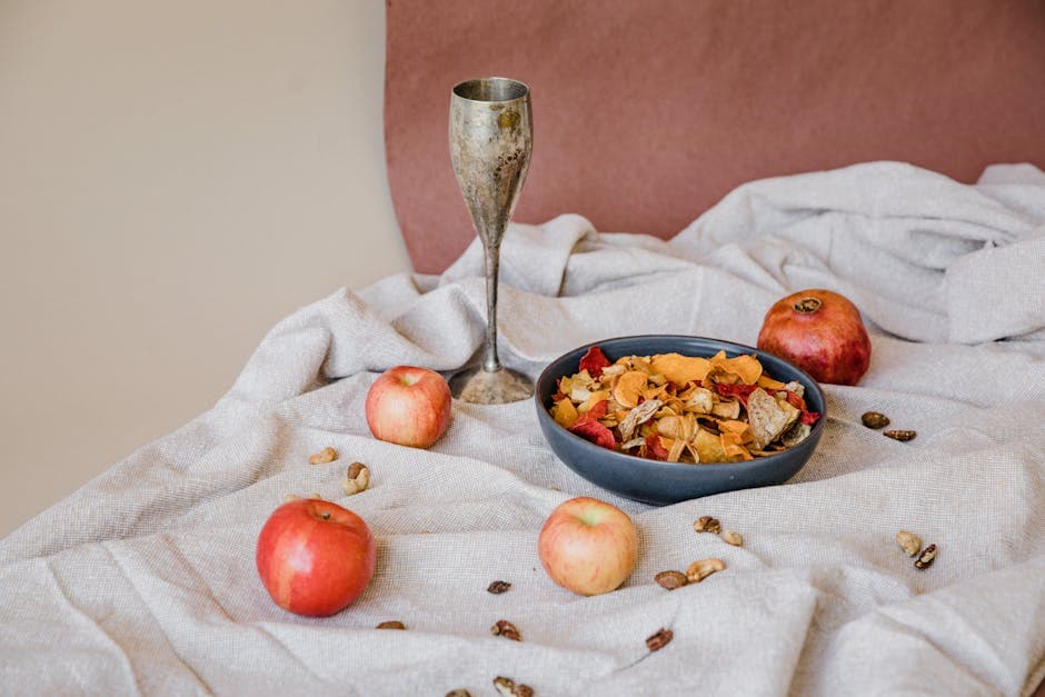 Haroset med aprikos, dadler og pistasj