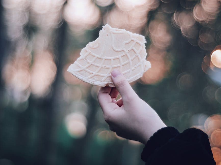 Femkrydder-kjegler (Pizzelle)