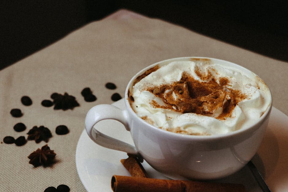 Kremet appelsinkaffe med kanel