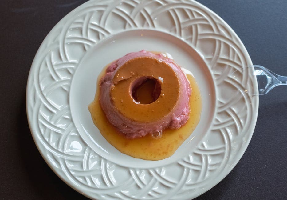 Kremet aspargespudding (flan)