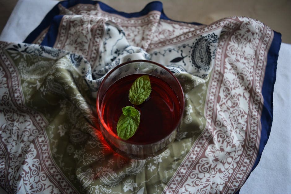 Forfriskende tranebær- og myntete