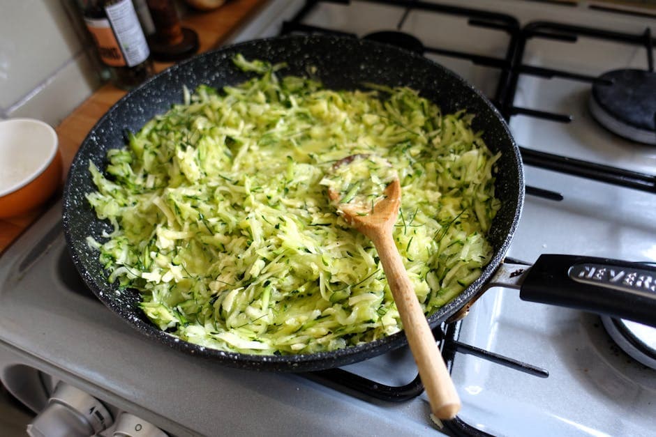Stekt squash med persille