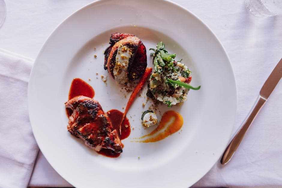 Krydret Cornish-høns med haroseth og sherryjus