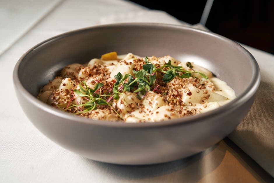 Parisisk gnocchi med mornaysaus og ost