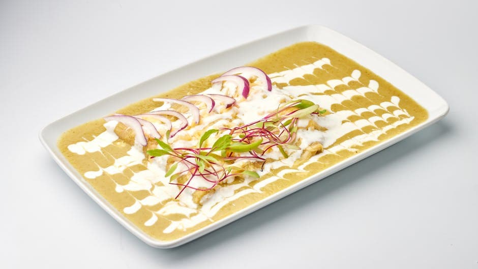 Krabbeenchiladas med grønn mole