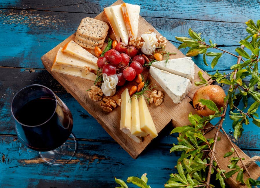 Italienske oster og vinparinger