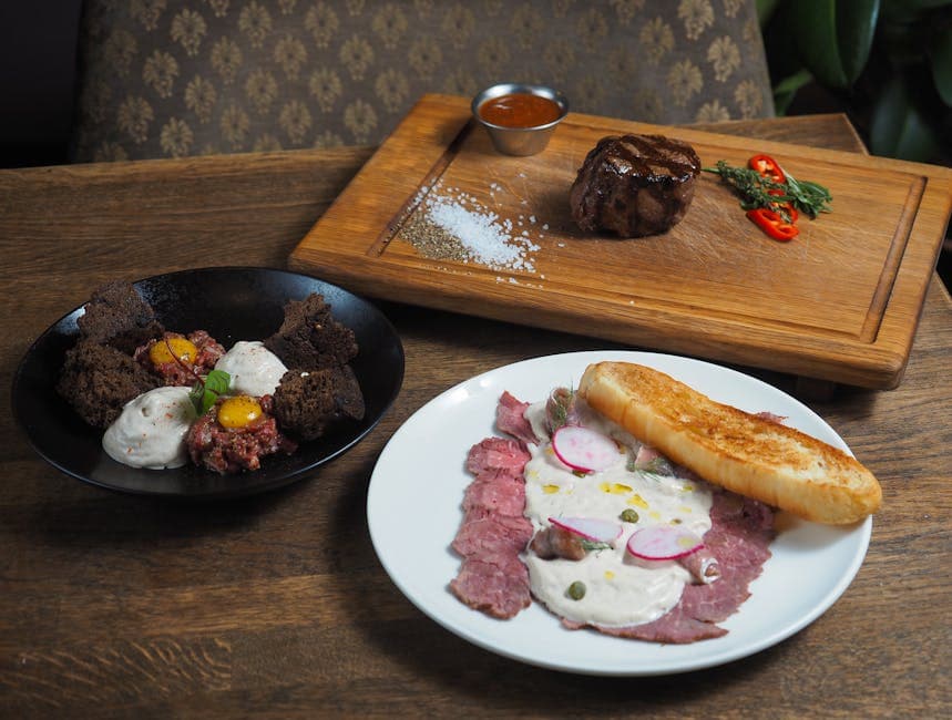 Kremet oksekjøtt med sopp og stout