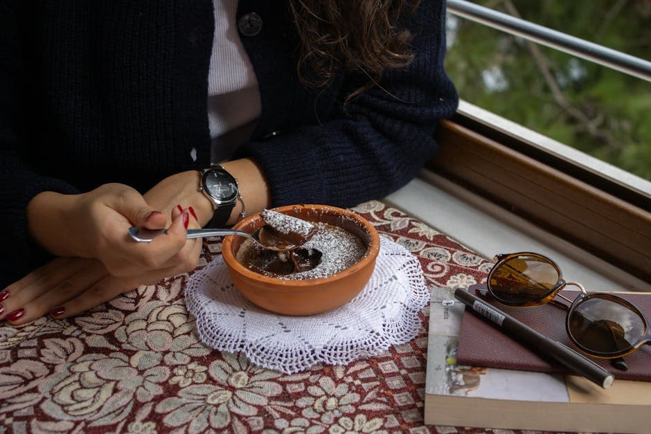 Klassisk sjokoladesoufflé