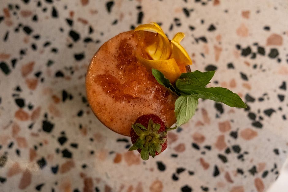 Jordbærsmash med ingefær og bourbon