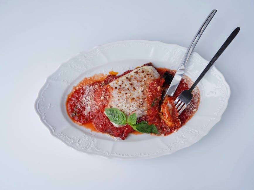 Italiensk kjøttfarse med mozzarella og tomater