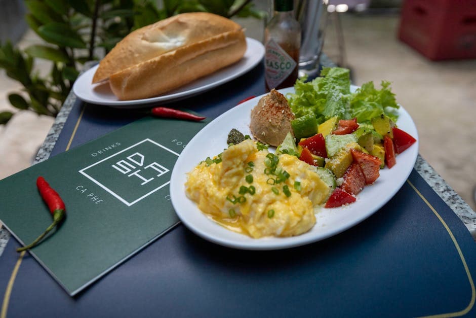 Myk eggerøre med brie