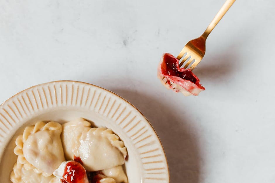 Vareniki – ukrainske dumplings med valgfritt fyll