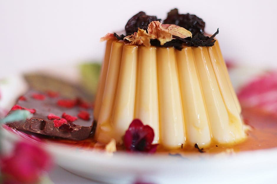 Kremet sjokoladepots de crème med brandy