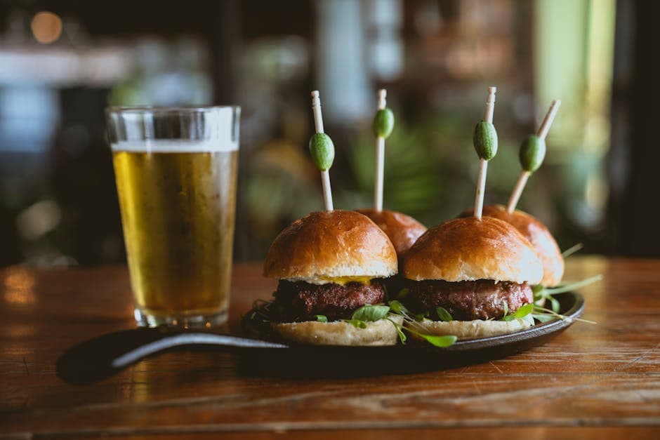 Saftige lammesliders med karri-aioli