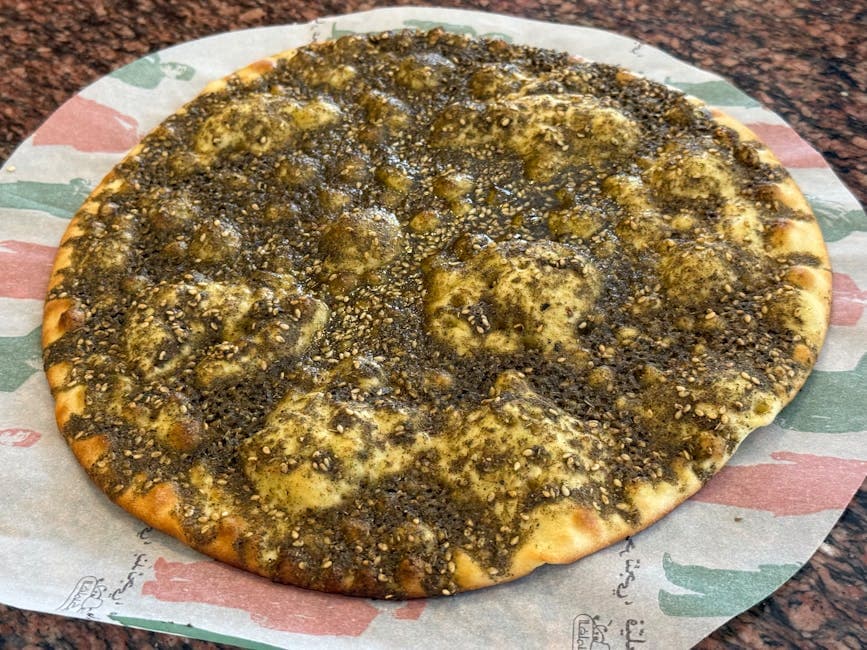 Za'atar pitabrød