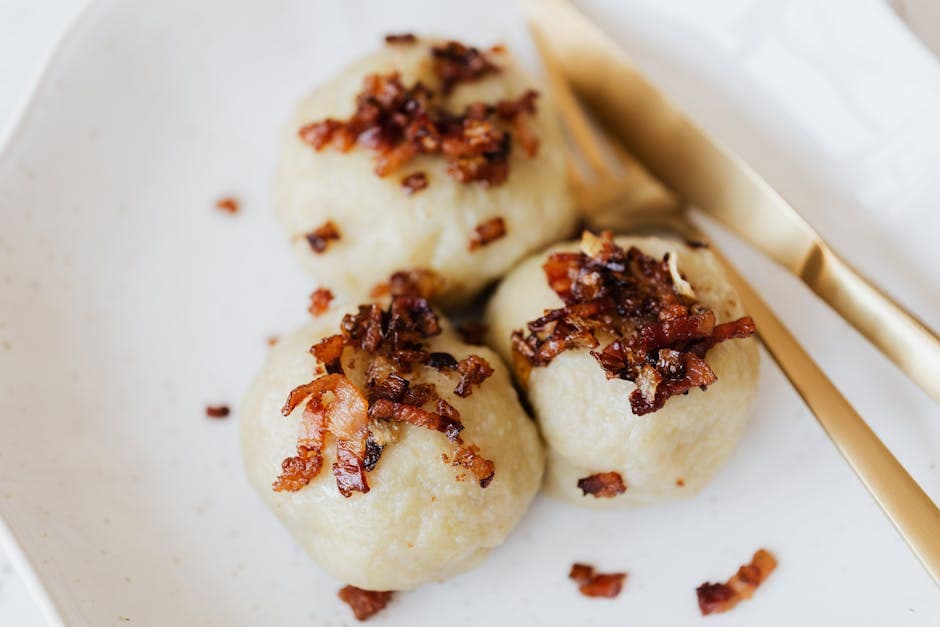 Raspede potetkaker (dumplings)