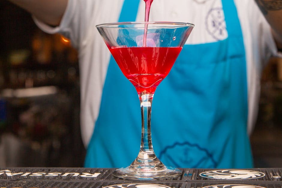 Voksen Shirley Temple med vermut