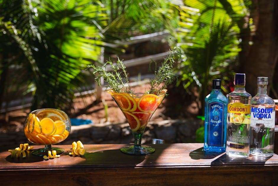 Sitrus Tropisk Punch med Vodka