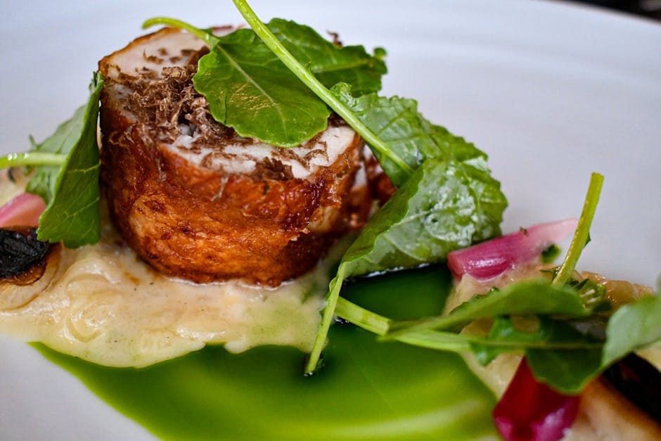 Kobe-okseroulader med trøffelte