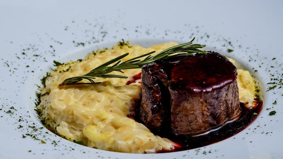 Koreansk filet mignon med glasur