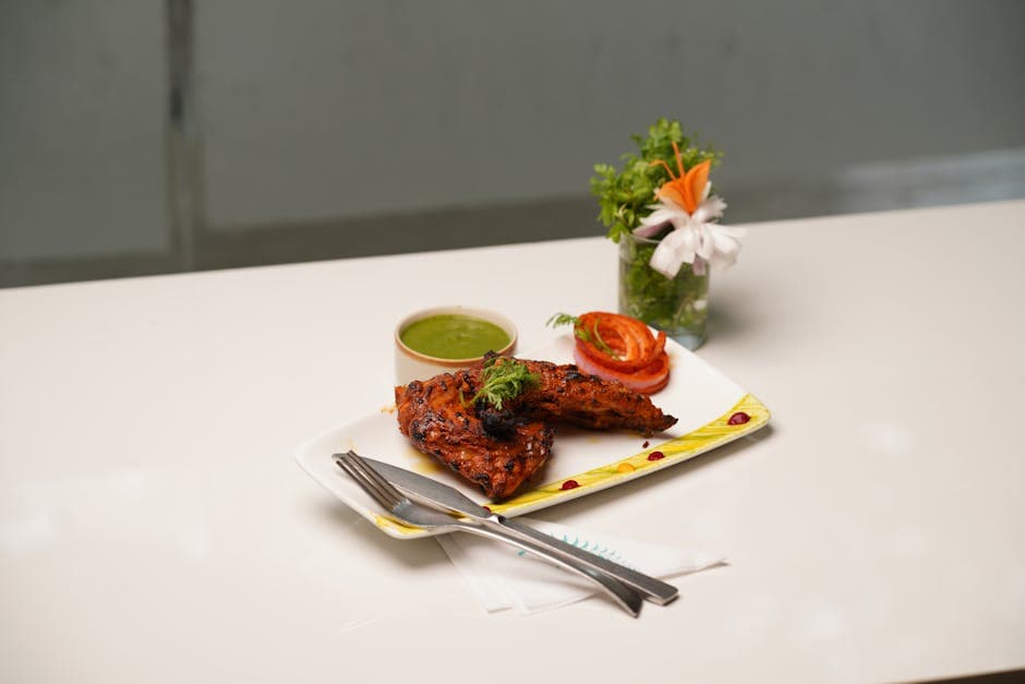 Chutney-glaserte Cornish-høns