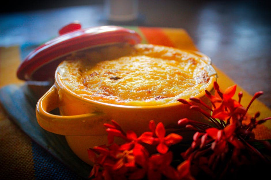 Bakt squashgrateng med maismelbrød