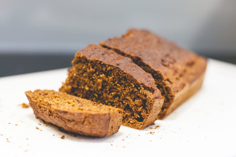 Saftig bananbrød med melasse