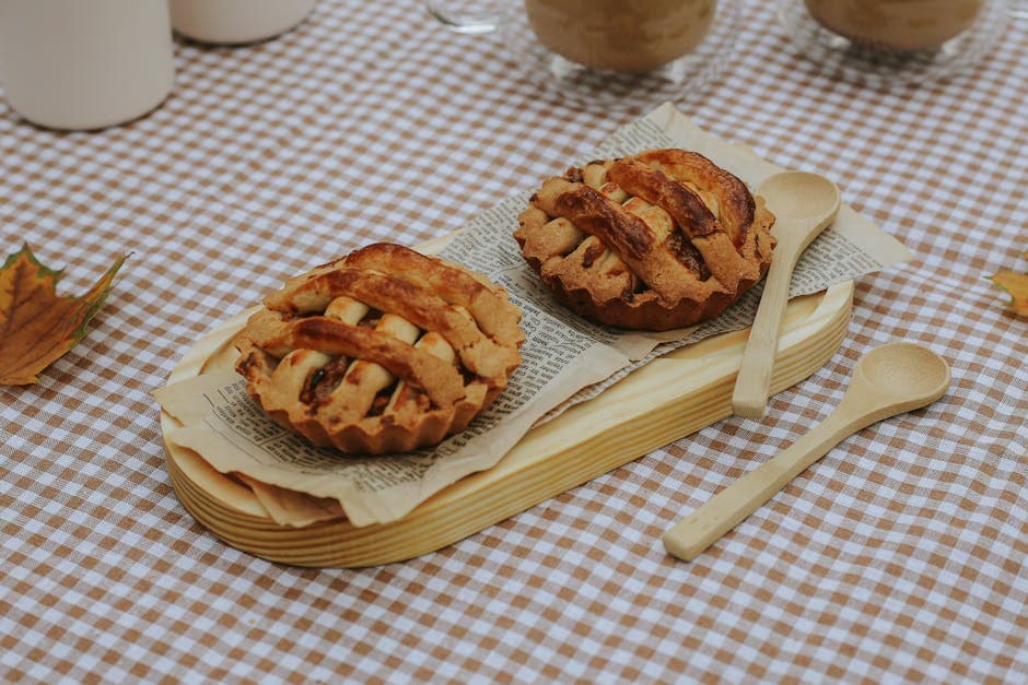 Eplepai uten fritering med fullkornsbunn