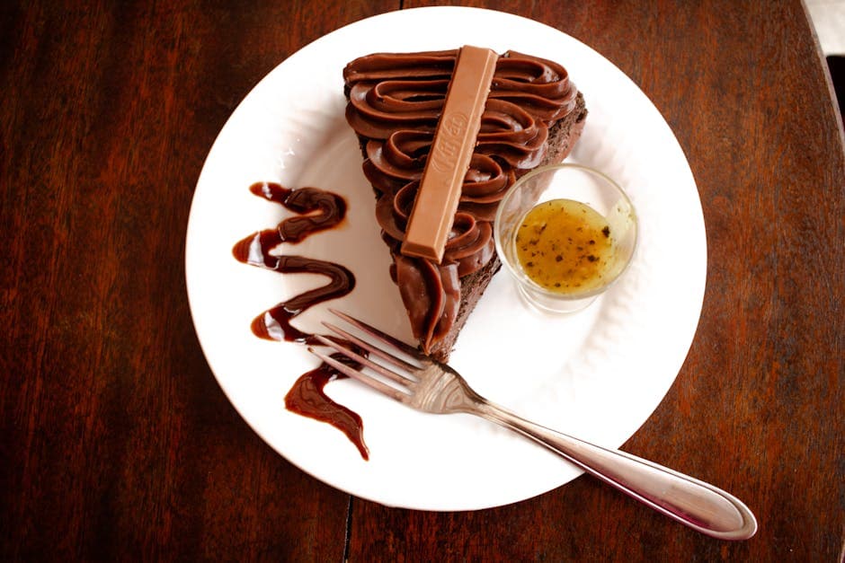 Kremet sjokoladedessert med Kahlúa