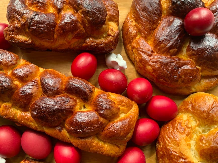 Påskebrød fra Korfu med sitrus og karve