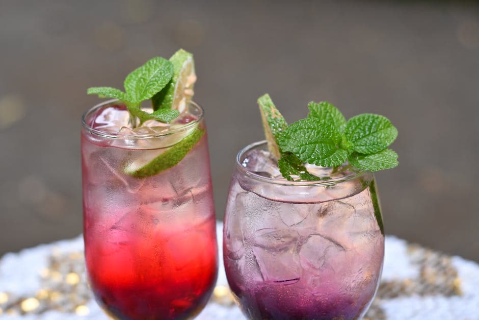 Royal Blush Cocktail med Champagne