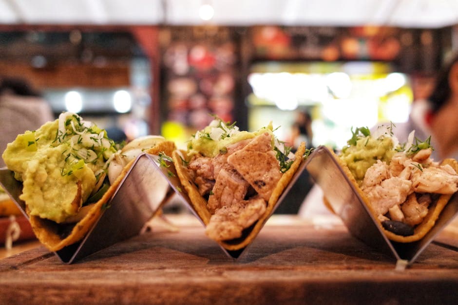 Fiesta kyllingtaco-kopper