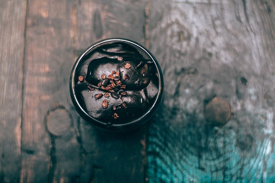 Sjokolademousse med kakaonibs