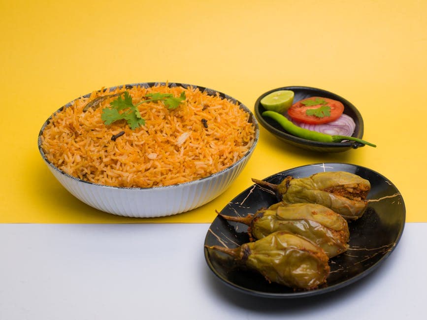 Auberginekarri med ristede mandler