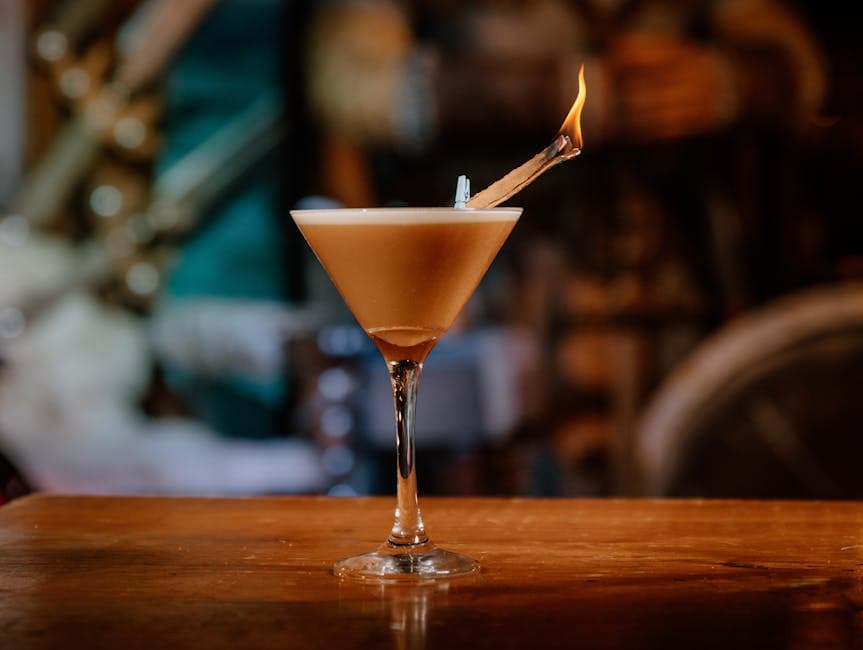 Flambert Bananas Foster Cocktail