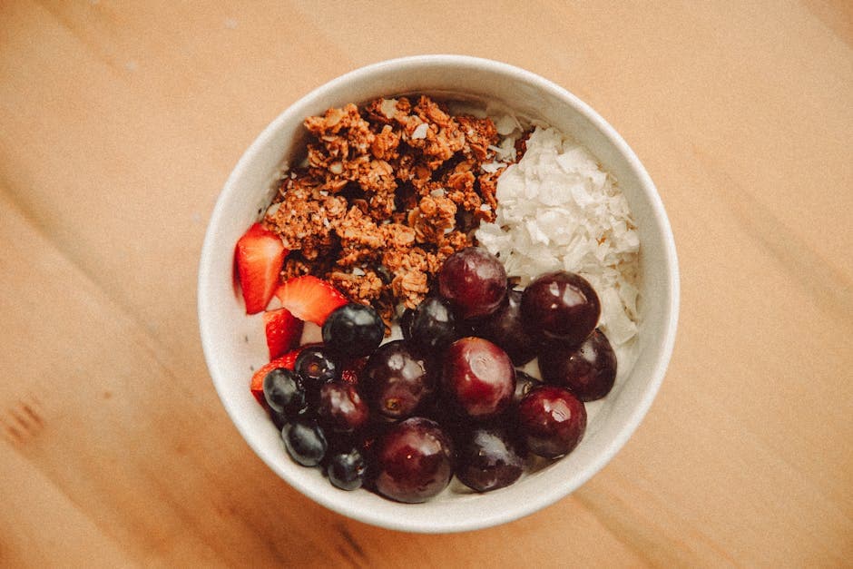 Grillede druer med yoghurt og brunt sukker